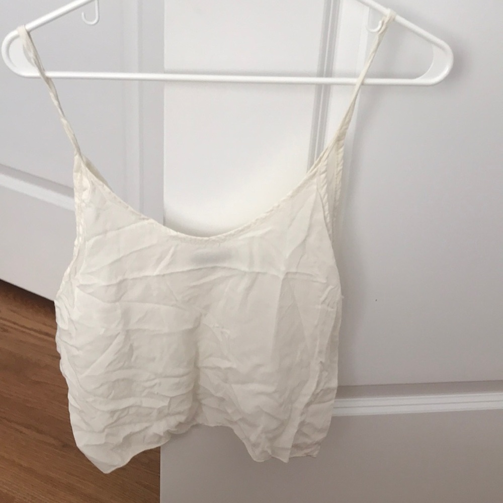 Brandy tank top off white one size